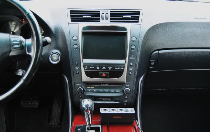 Lexus GS cena 28900 przebieg: 259000, rok produkcji 2005 z Osieczna małe 232